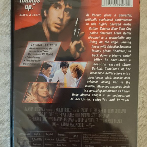 SEA OF LOVE DVD Collector's Edition - Picture 3 of 6